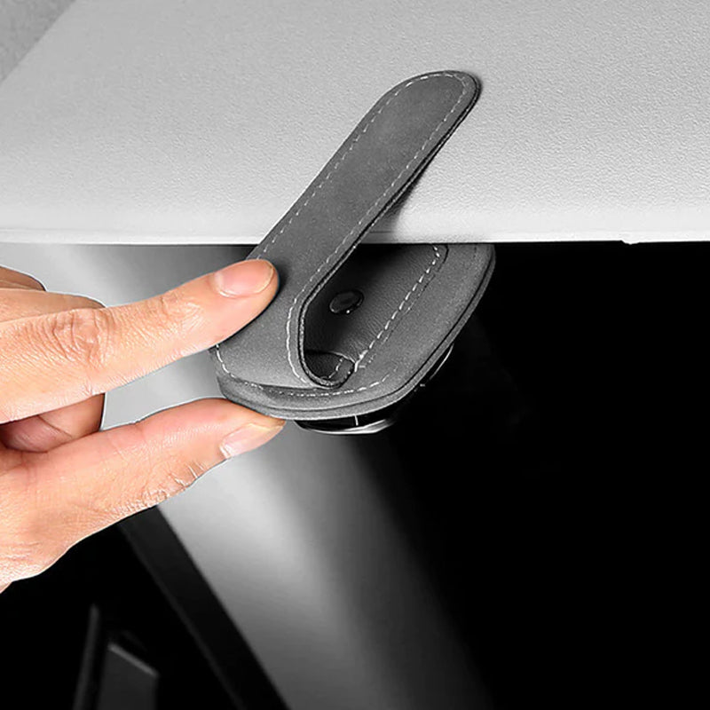 スエード多機能メガネクリップ(車のロゴ入り