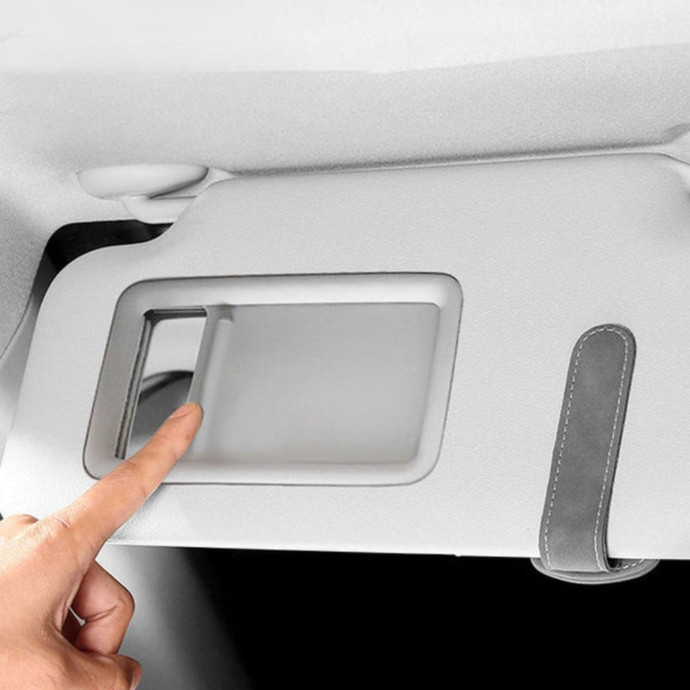 スエード多機能メガネクリップ(車のロゴ入り