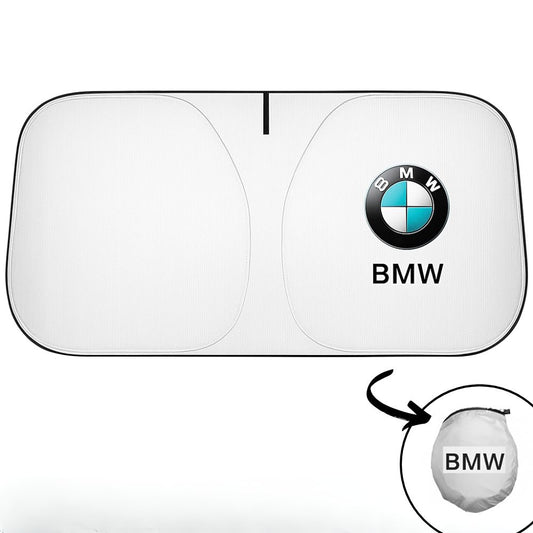 Parasole per auto pieghevole con logo