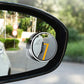360° roterbare vidvinkelspeil for blindsone (2 stk)
